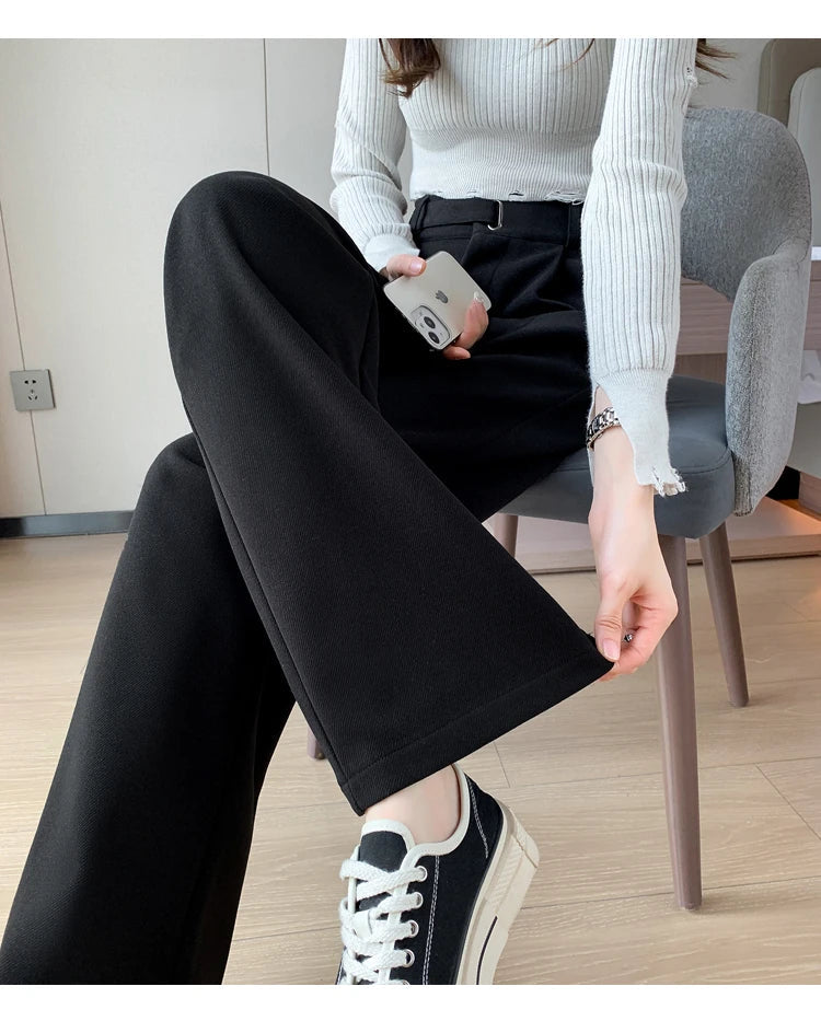 CALÇA CASUAL DE LÃ