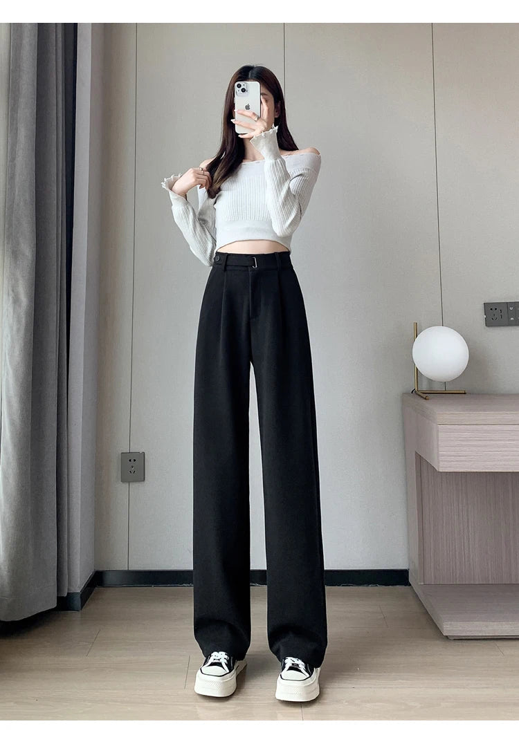 CALÇA CASUAL DE LÃ