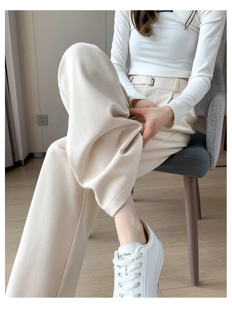 CALÇA CASUAL DE LÃ