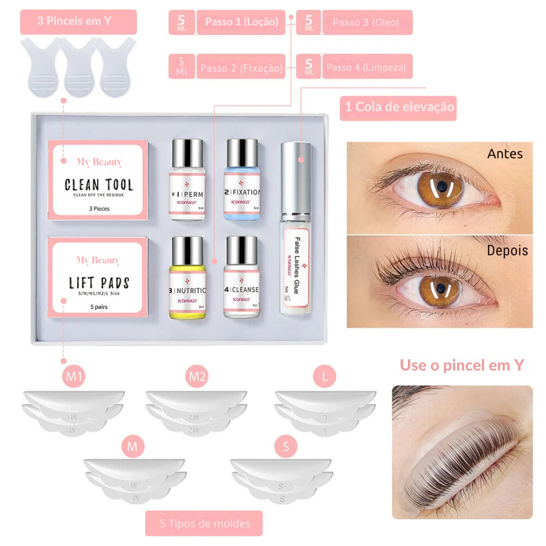 Kit Lash Lifting em casa - My Beauty