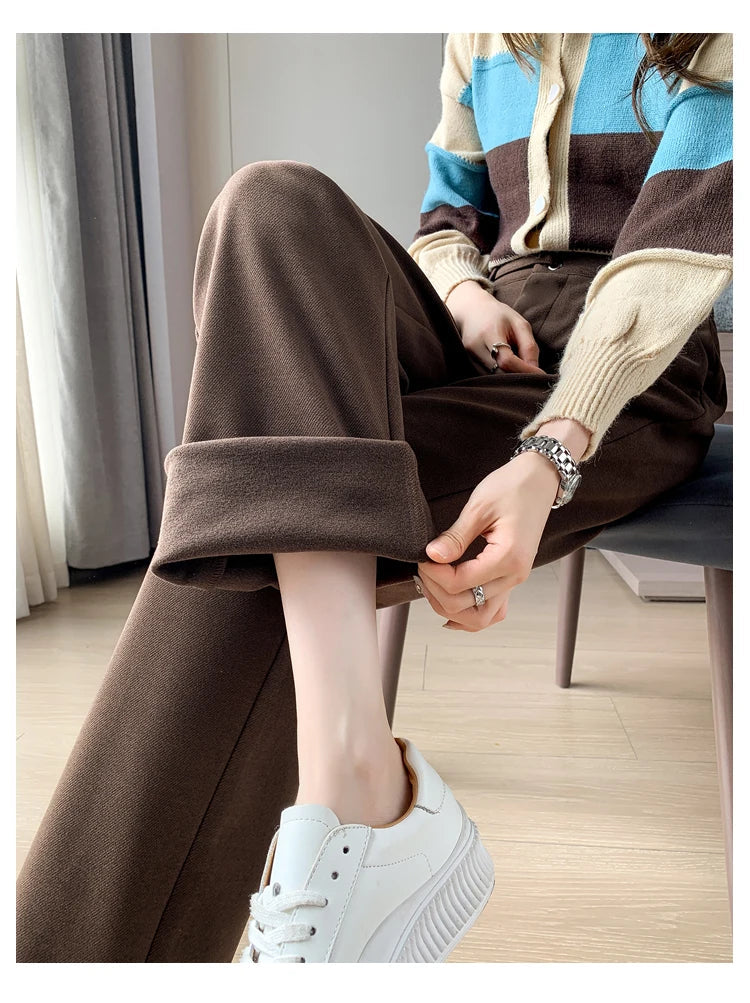 CALÇA CASUAL DE LÃ