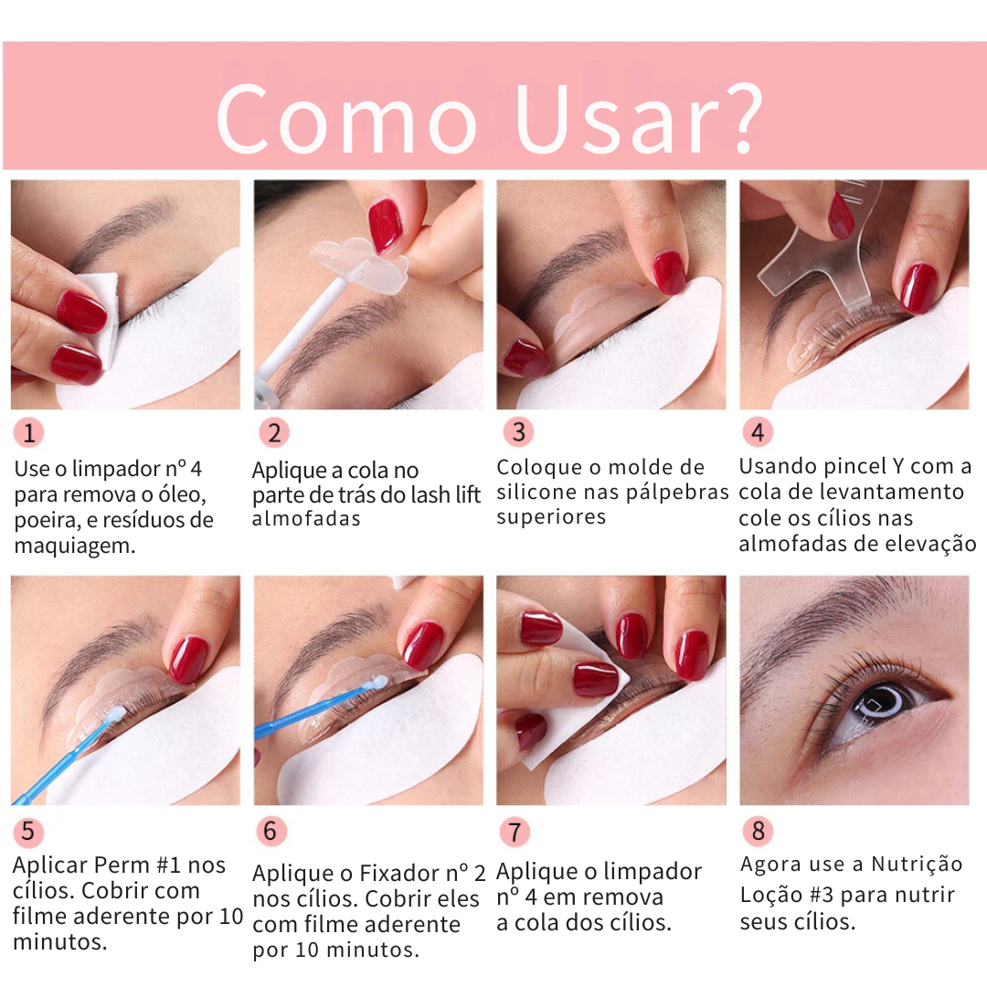 Kit Lash Lifting em casa - My Beauty