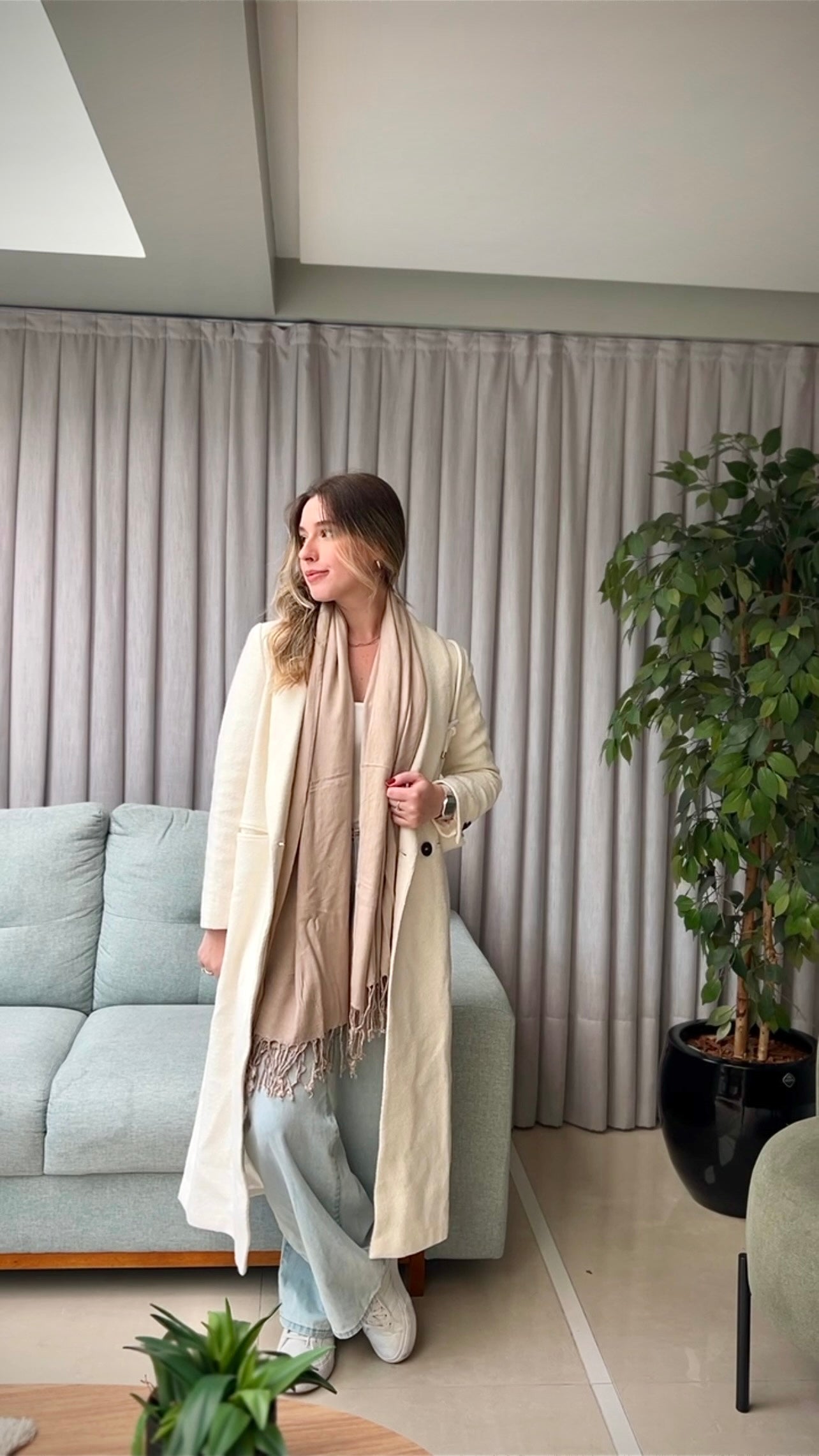 SOBRETUDO FEMININO CASUAL