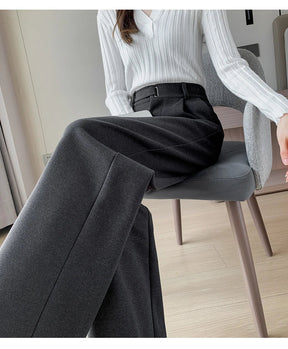 CALÇA CASUAL DE LÃ