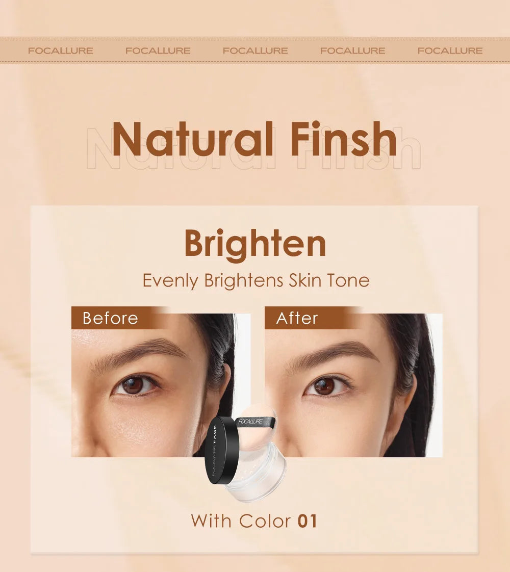 Pó Facial Focallure [Super matte]