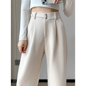 CALÇA CASUAL DE LÃ