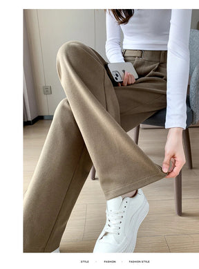 CALÇA CASUAL DE LÃ