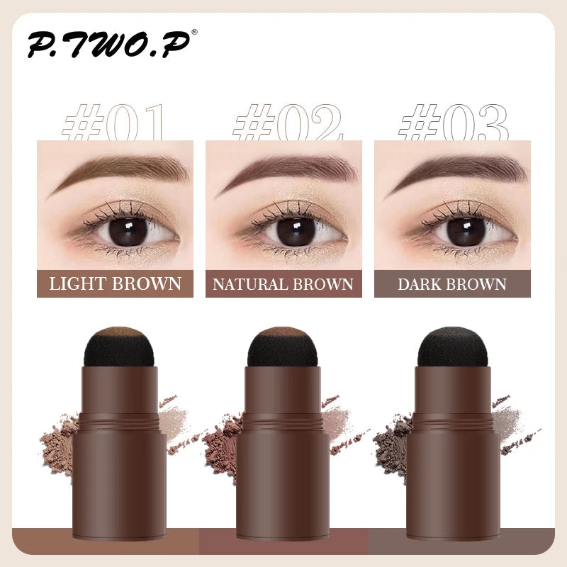 Kit BrowDesign preenchimento para sobrancelha [Molde + Sombra]