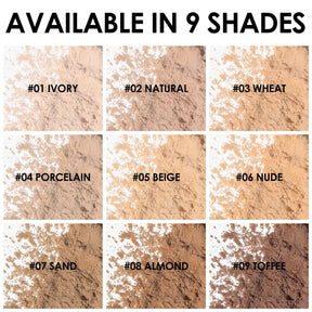 Pó Facial Focallure [Super matte]