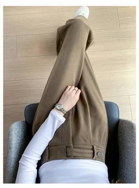 CALÇA CASUAL DE LÃ
