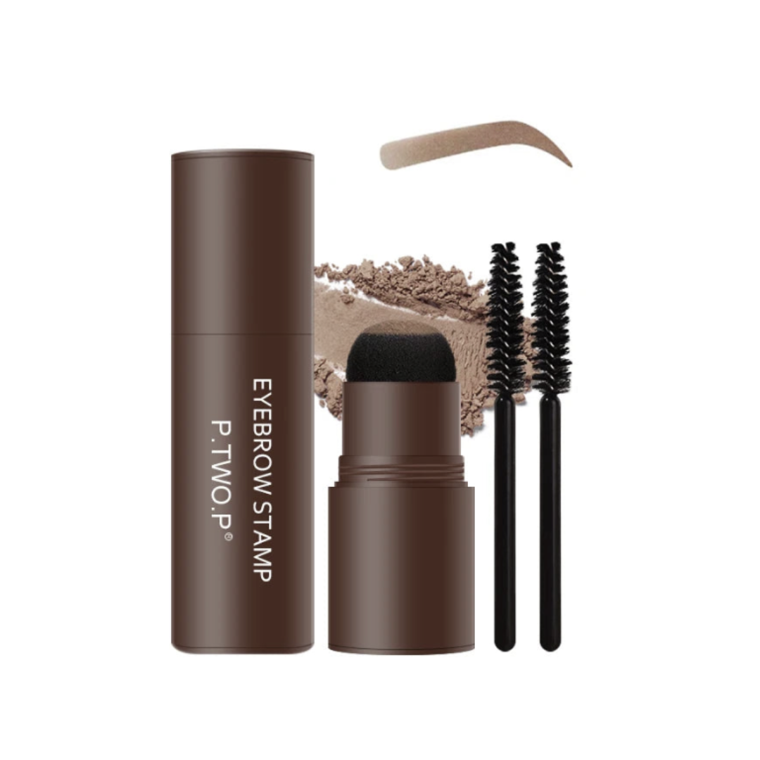 Kit BrowDesign preenchimento para sobrancelha [Molde + Sombra]