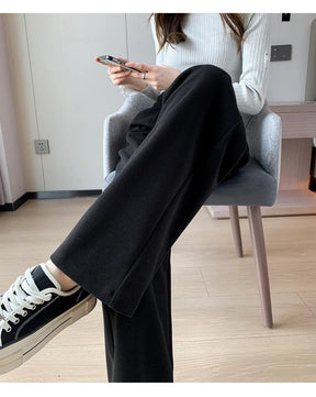 CALÇA CASUAL DE LÃ