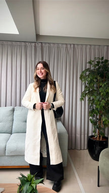 SOBRETUDO FEMININO CASUAL
