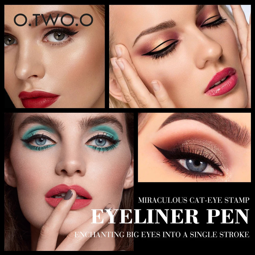 Delineador 2 em 1 [caneta e carimbo]