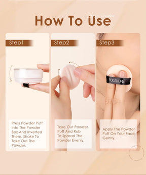 Pó Facial Focallure [Super matte]