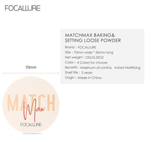 Pó solto Facial Focallure